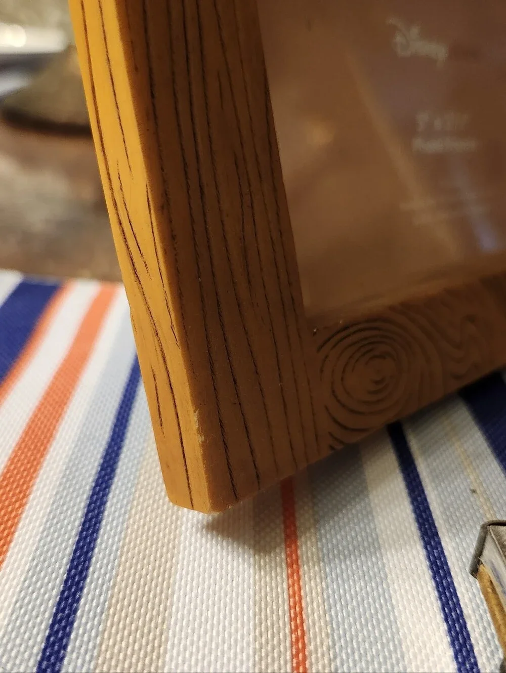 Disney Tigger Woodgrain Picture Frame - Orange, Black